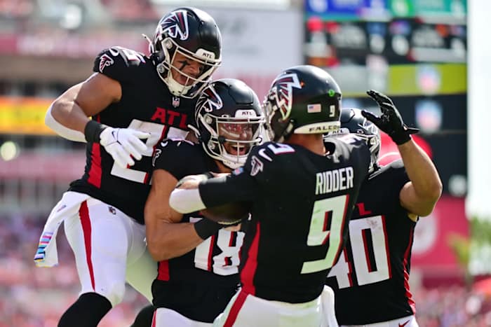 Desmond Ridder and the Atlanta Falcons walked away victorious.